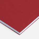 Блокнот SALVADOR в клетку, красный