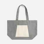 Шопер SHOPHOP, серый с неокрашенным