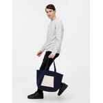 Шопер SHOPHOP, синий с неокрашенным