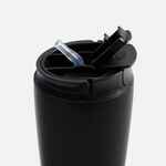 Термостакан с двумя поильниками DUETTA, черный