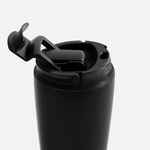 Термостакан с двумя поильниками DUETTA, черный