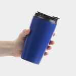 Термостакан с двумя поильниками DUETTA, синий