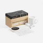 Беспроводное зарядное устройство с подогревом кружки HOT TASK, белое