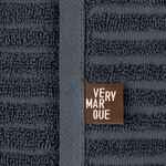 Полотенце FARBE, среднее, темно-серое