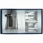 Чайный набор QUADRONI в темно-синей коробке