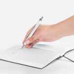 Ручка шариковая ALUMNO, белая