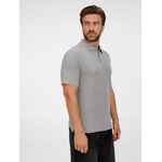 Рубашка поло унисекс TERVISE, серый меланж, размер S