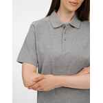 Рубашка поло унисекс TERVISE, серый меланж, размер S