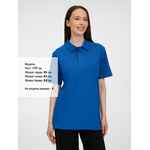 Рубашка поло унисекс TERVISE, ярко-синяя, размер S