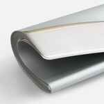 Блокнот FLEX SHALL VER.2, серебристый