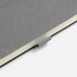 Ежедневник LUNGO, недатированный, серый