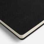 Ежедневник LUNGO, недатированный, черный