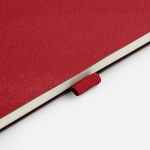 Ежедневник LUNGO, недатированный, красный