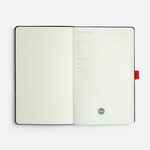 Ежедневник LUNGO, недатированный, красный