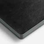 Ежедневник DOPPIO, недатированный, черный с серым