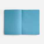 Ежедневник DOPPIO, недатированный, синий с голубым