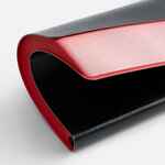 Ежедневник DOPPIO, недатированный, черный с красным