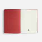 Ежедневник DOPPIO, недатированный, черный с красным