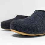 Домашние валенки CANT, темно-синие (клякса), размер 36