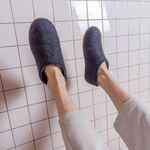 Домашние валенки CANT, темно-синие (клякса), размер 40