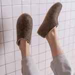 Домашние валенки CANT, серо-коричневые (натуральные), размер 35