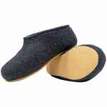 Домашние валенки CANT, темно-синие (клякса), размер 45