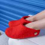 Домашние валенки CANT, красные, размер 35