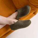 Домашние валенки CANT, зеленые (олива), размер 35