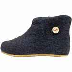 Домашние валенки WILD, темно-синие (клякса), размер 40