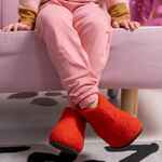 Домашние валенки WILD, красные, размер 35