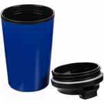 Набор FLEECY с термостаканом, синий