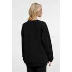 Свитшот унисекс AVENU, черный, размер XS/S