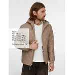 Куртка унисекс TARNABY, бежевая, размер S