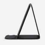 Подставка для смартфона с беспроводной зарядкой KICKSTAND, серая