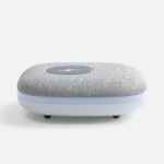 BLUETOOTH-колонка с беспроводной зарядкой и подсветкой TERRAFONIC, серая