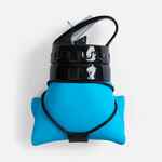 Складная бутылка для воды LANGFOSSEN, голубая