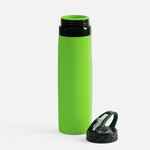 Складная бутылка для воды LANGFOSSEN, зеленое яблоко