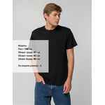 Футболка унисекс T-BOLKA 140, черная, размер S