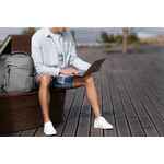 Рюкзак для ноутбука THE FIRST, серый