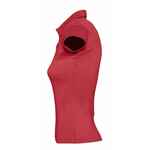 Рубашка поло женская без пуговиц PRETTY 220 красная, размер L