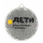 Пешеходный светоотражатель «Круг», белый