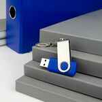 Флешка TWIST, синяя, 16 Гб