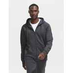 Толстовка мужская на молнии с капюшоном SEVEN MEN 290, серый меланж, размер S