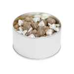 Коробка PRAGMAX S, круглая, серебристая