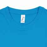 Футболка REGENT 150 ярко-бирюзовая, размер 3XL