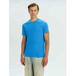 Футболка REGENT 150 ярко-бирюзовая, размер 3XL