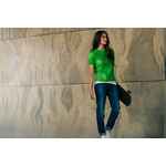 Футболка женская HEAVY LADY белая, размер L