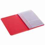 Визитница BRAND, красная