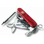 Офицерский нож CYBERTOOL L, полупрозрачный красный