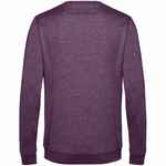 Свитшот унисекс SET IN, фиолетовый меланж, размер XS